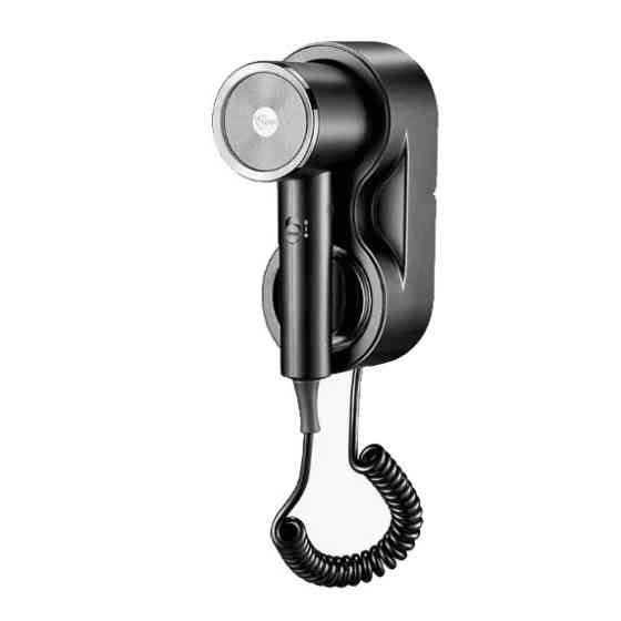 Фен настенный VGR V-407 BLACK 1600 Вт черный Київ