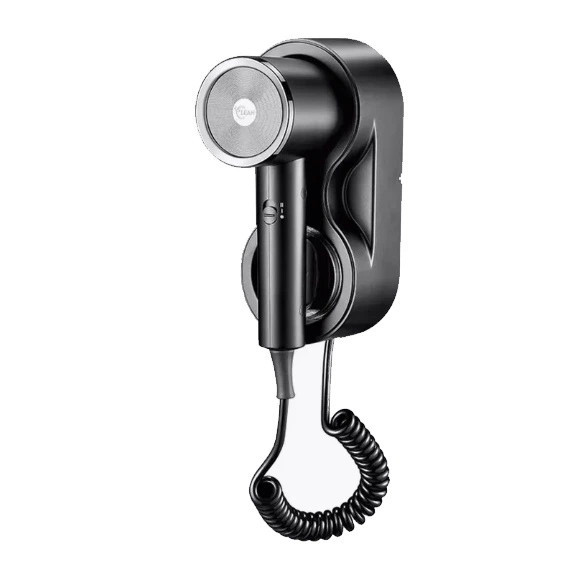 Фен настенный VGR V-407 BLACK 1600 Вт черный Київ - зображення 1