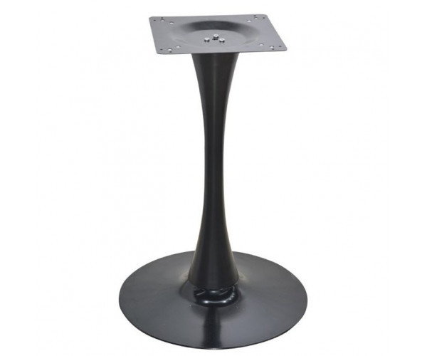 Опора Тюльпан для столу висота 71 см чорна Дніпро - зображення 1