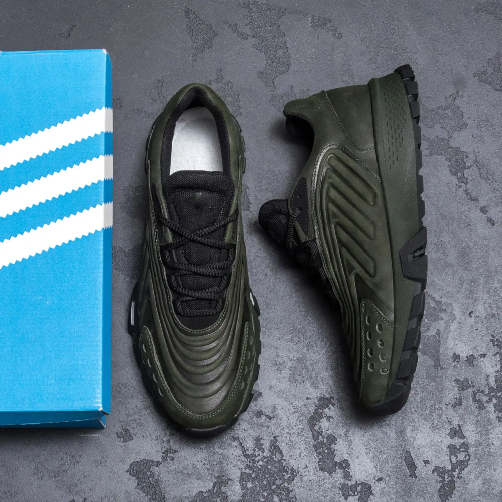 Мужские кожаные кроссовки Originals Ozelia Green Киев - изображение 10