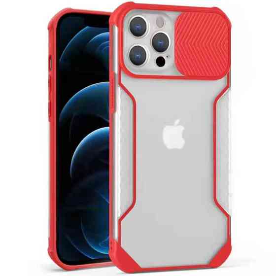 Чехол Camshield matte Ease TPU со шторкой для Apple iPhone 12 Pro / 12 (6.1") Херсон