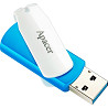 Флеш пам'ять APACER AH357 128GB USB 3.2 Blue/White (AP128GAH357U-1) Харків