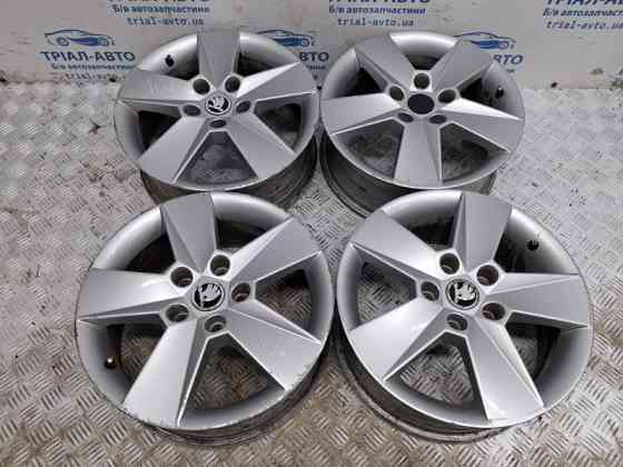 Диски титан комплект R16 Skoda Octavia 2013-2020 5E0601025D (Арт. 80819) Киев