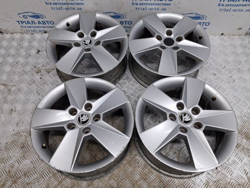 Диски титан комплект R16 Skoda Octavia 2013-2020 5E0601025D (Арт. 80819) Киев - изображение 1