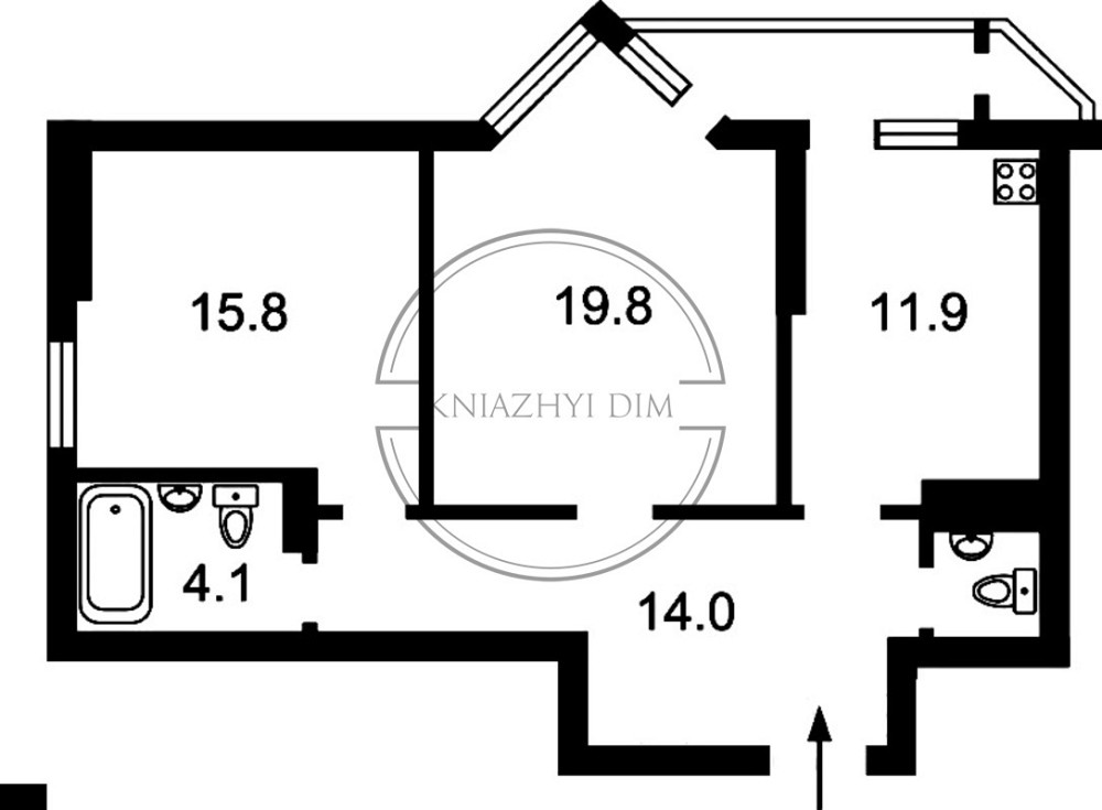 Продажа 2-х к. кв. на Позняках. № 21141399 Київ - зображення 8