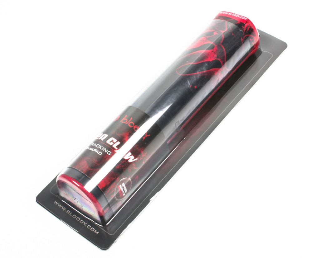 Игровая поверхность для мыши и клавиатуры Bloody B-081S 35х28 см черный Киев - изображение 5