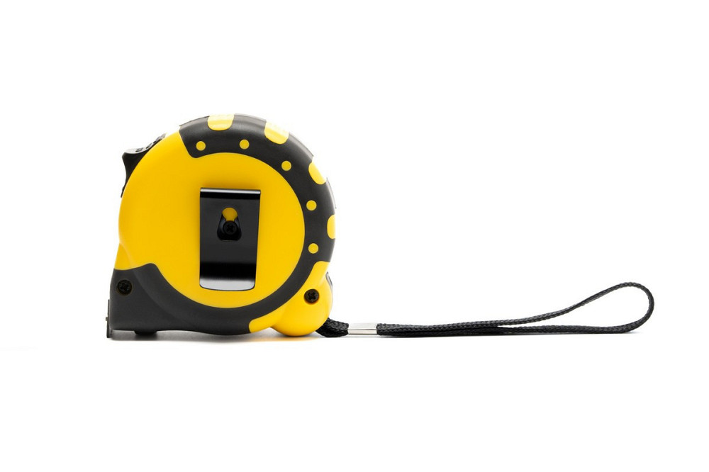 Рулетка MASTERTOOL 8 м х 25 мм с магнитами 2 фиксатора кнопка STOP покрытие TPR нейлоновое покрытие  Харьков - изображение 3