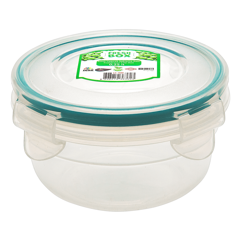 Контейнер Fresh Box круглий 0,25 л прозорий Киев - изображение 4