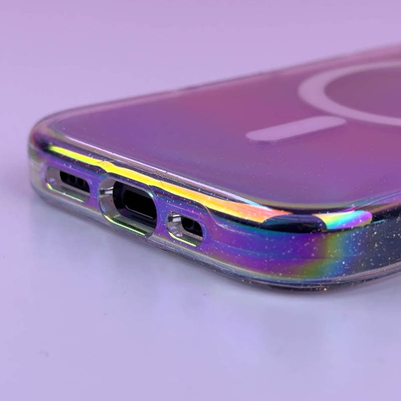 Чехол TPU Galaxy Sparkle (MagFit) для Apple iPhone 11 (6.1") Херсон - зображення 5