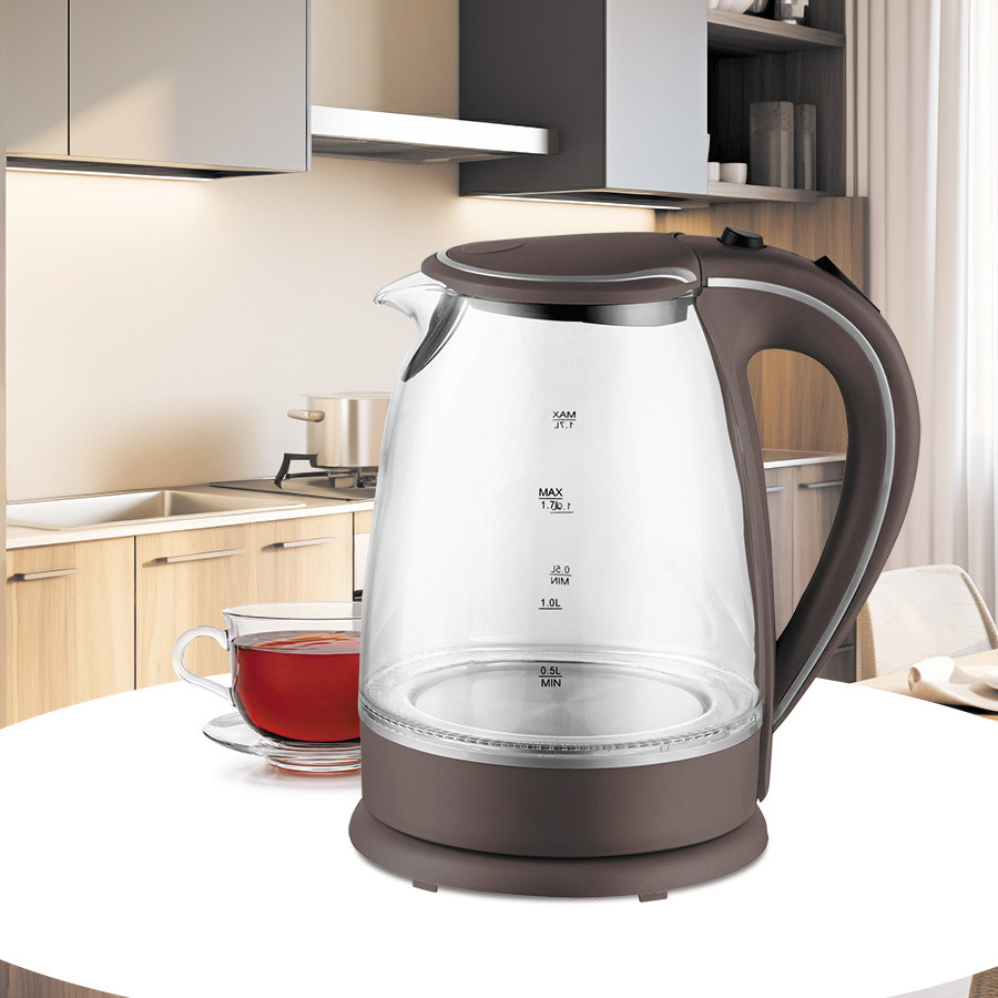 Электрочайник Maestro MR-064-Brown 1.7 л коричневый Київ - зображення 1