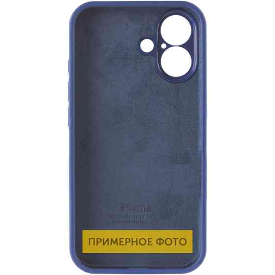 Чехол Silicone Case Full Camera Protective (AA) для Apple iPhone 16 Plus (6.7") Херсон