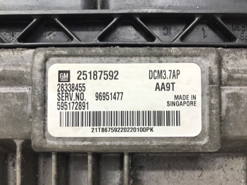 Блок управления двигателем Chevrolet Captiva C140 2.2 ДИЗЕЛЬ 2006 (б/у) Київ - зображення 4