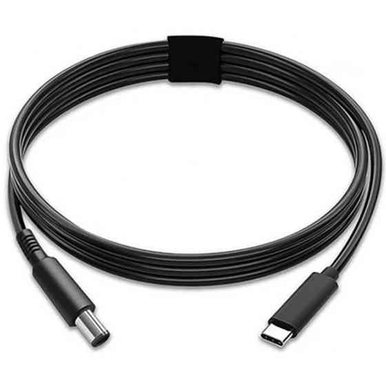 DM Кабель Type-C to DC 5.5x2.1 12V 1m Black Харків