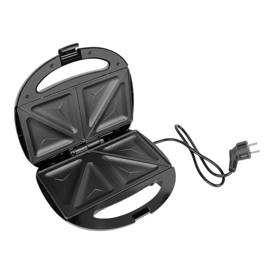 Сэндвичмейкер Grunhelm GSM711 750 Вт черный Киев - изображение 4