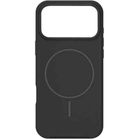 DM Чохол Silicone Case Thin Circle with MagSafe для iPhone 17 Pro Black Харьков