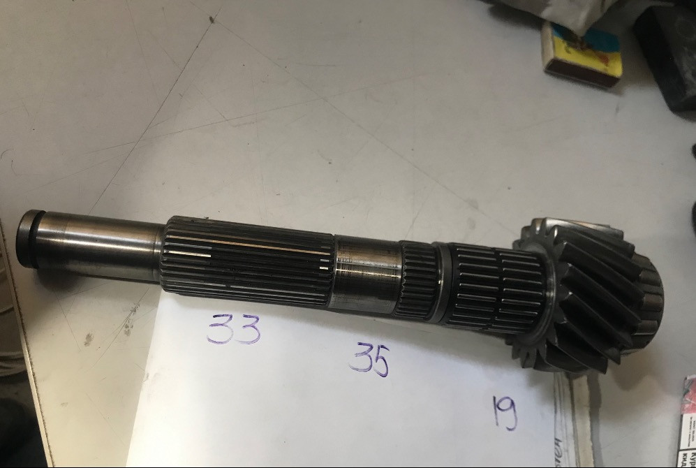 Бу вал вторичный 1-2, 5-6 передачи 6-ст. КПП 19 зубов Renault Laguna 2. Кропивницкий - изображение 1