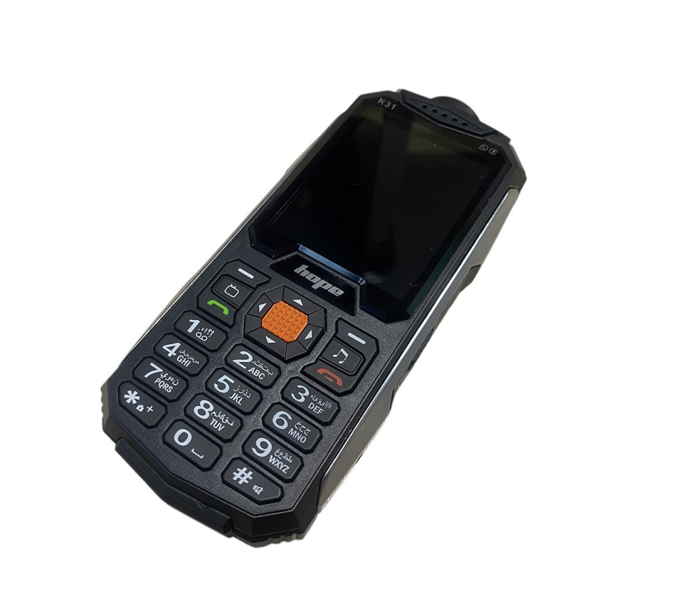 Кнопочный мобильный телефон на 4 сим карты AIEK Hope K31 Black Київ - зображення 1