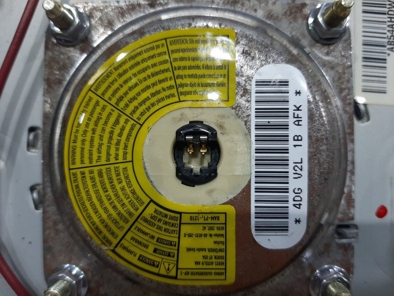 Подушка безопасности в руль SsangYong Kyron 2005-2016 8620109501 (Арт. 27329) Київ - зображення 3