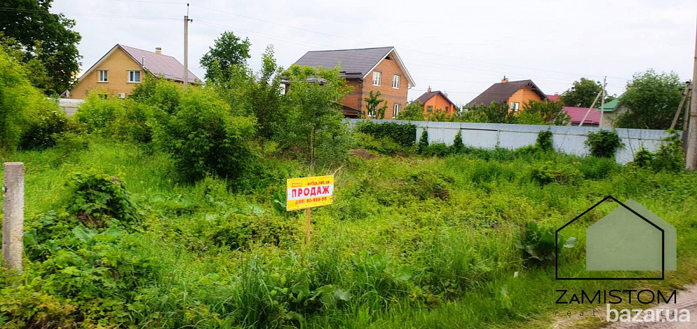 Продаж фасадної ділянки 11 соток в селі Гнідин. Електрика і газ по вулиці, асфальтований під'їзд. 6 Бориспіль - зображення 2