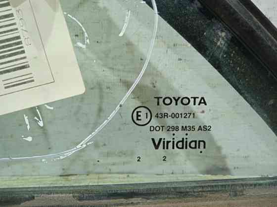Стекло двери задней левой (форточка) Toyota Camry 2006-2011 6812433060 (Арт. 1400) Київ