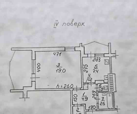 1-кімнатна квартира Бувалкіна (Бочарова), 38 (№ 213-259-219) Одеса