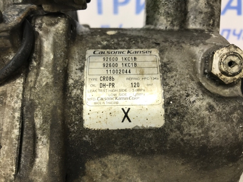 Компрессор кондиционера Nissan Juke F15 1.6 TURBO MR16DDT 2010 (б/у) Киев - изображение 6
