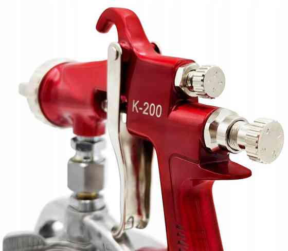 Краскопульт пневматический LVMP 1,7мм, НБ металл AUARITA K-200-1.7 Харків