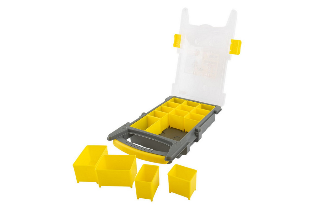 Органайзер MASTERTOOL с ручкой 8.5" 210х338х62 мм 15 секций 79-2085 Харьков - изображение 5