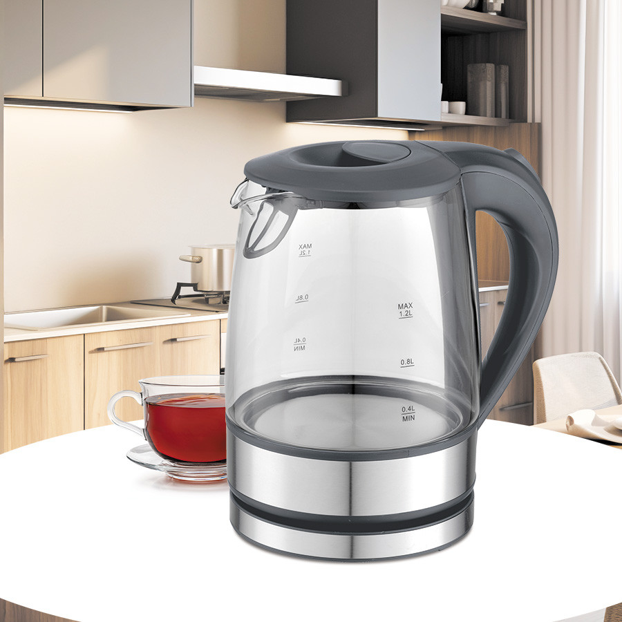 Электрочайник Maestro MR-062-Grey 1.2 л серый Київ - зображення 1