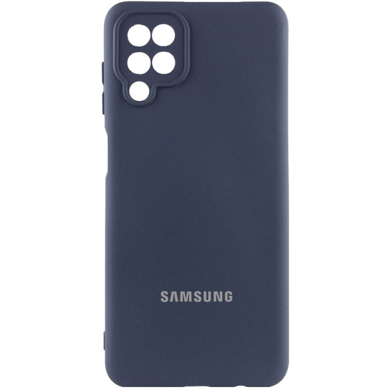 Чехол Silicone Cover Lakshmi Full Camera (AAA) with Logo для Samsung Galaxy A12 Херсон - зображення 1