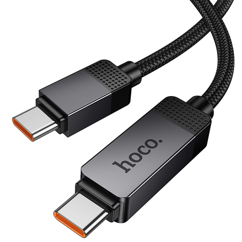 Дата кабель Hoco U154 Matrix Type-C to Type-C 60W (1m) Херсон - зображення 6