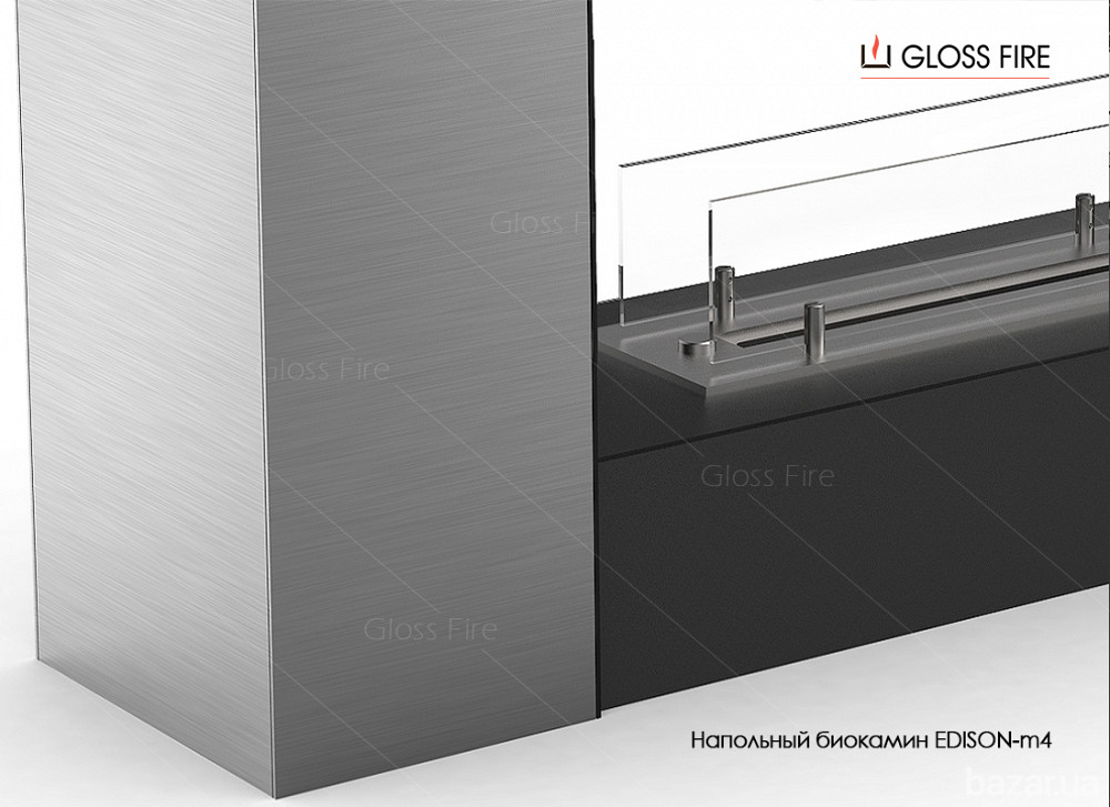 Підлоговий біокамін Edison 400-m4 Gloss Fire Харьков - изображение 4