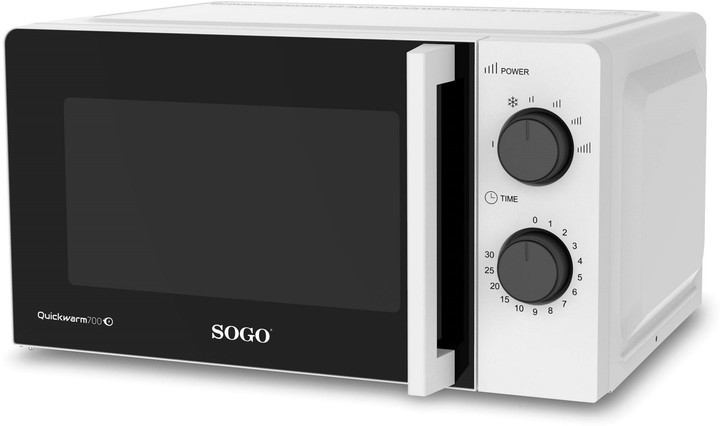 Микроволновая печь SOGO SS-752 20 л белая Київ - зображення 3