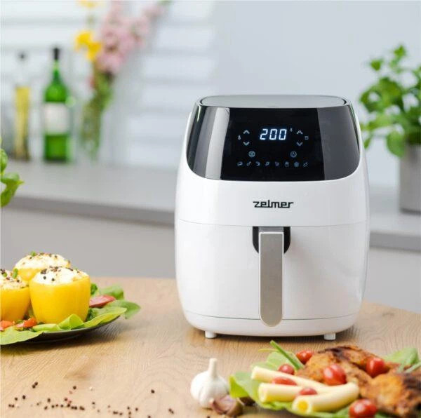 Мультипечь Zelmer ZAF5501W 1500 Вт белая Київ - зображення 5