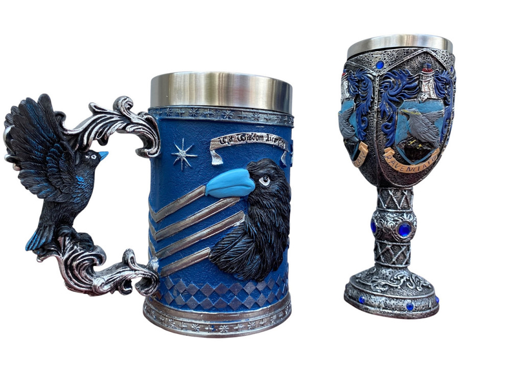 Подарочный набор Кружка и Бокал 3D Harry Potter Ravenclaw Київ - зображення 2