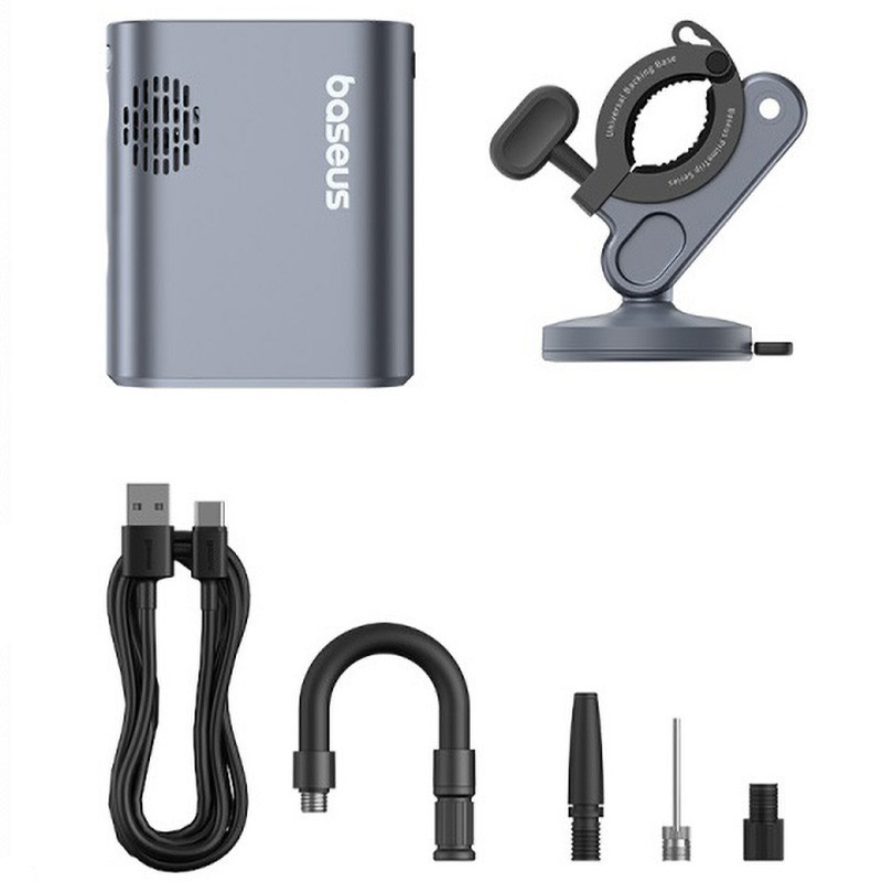 Портативный велосипедный насос Baseus PrimeTrip Series (C11169000121-00) Херсон - изображение 4