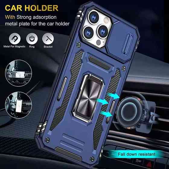 Ударопрочный чехол Camshield Army Ring для Apple iPhone 13 Pro (6.1") Херсон