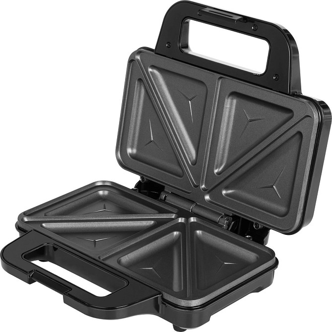 Бутербродница ECG S 2120 Grande 900 Вт черная Київ - зображення 2