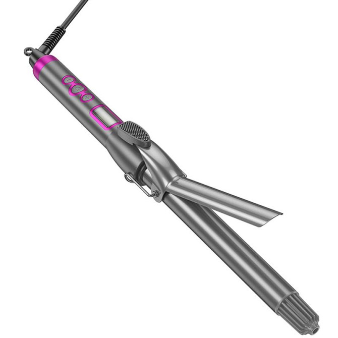 Плойка для волос Hoco HP43 Electric manual curling iron with digital display Херсон - зображення 7
