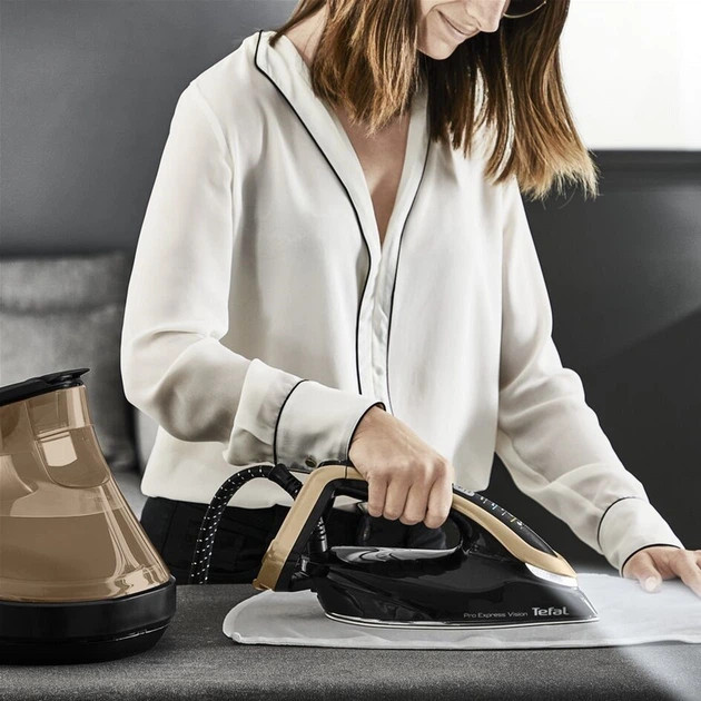 Утюг с парогенератором Tefal PRO EXPRESS VISION GV9823E1 3000 Вт черный Киев - изображение 7