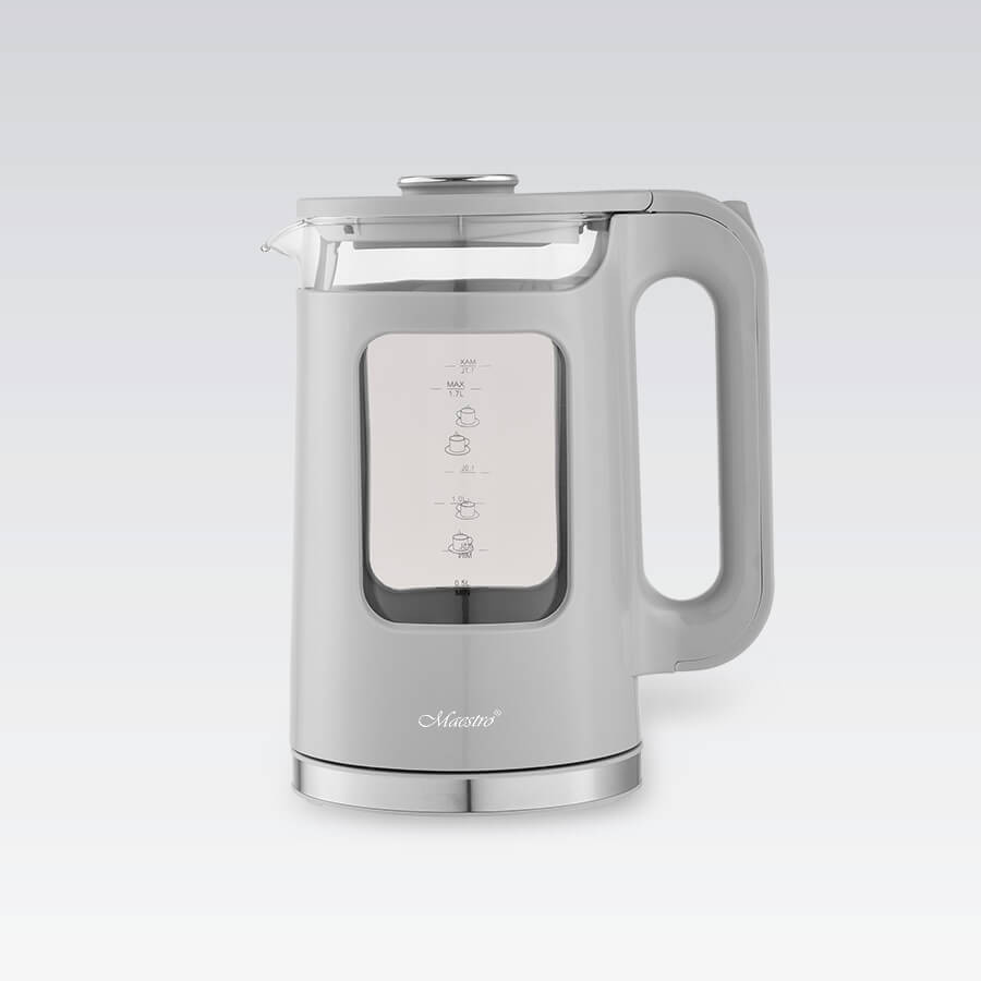 Электрочайник Maestro MR-065-Grey 1.7 л серый Київ - зображення 2