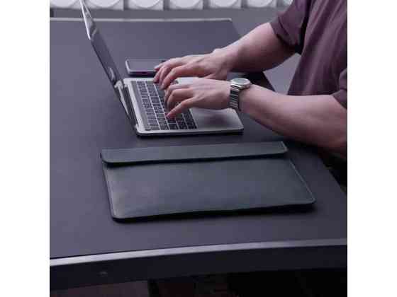 Чехол для ноутбука винтажный Incarne Klouz MacBook Air 13" 2018-2025 klouz-green-vintage-air-13 зеле Київ