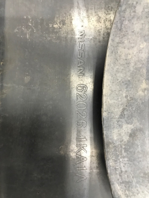 Решетка бампера (губа с круглыми заборниками) Nissan Juke F15 1.6 TURBO MR16DDT 2010 (б/у) Київ - зображення 9