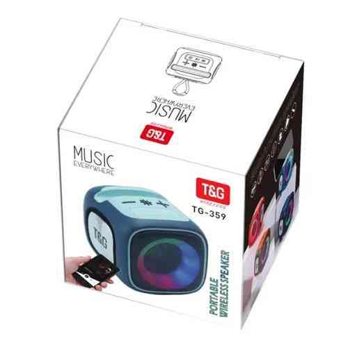 Колонка портативная Bluetooth T&G TG359 blue синяя Київ