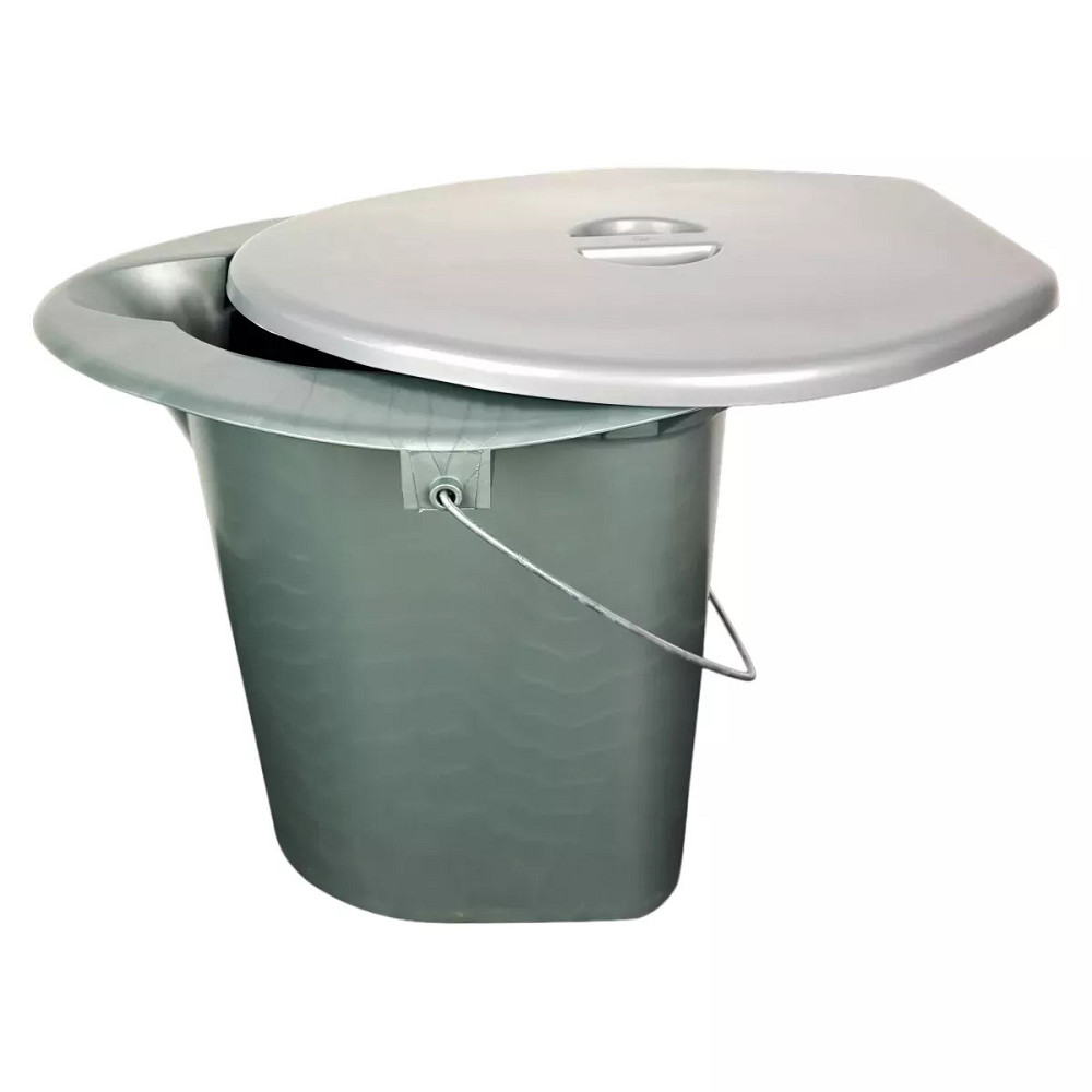 Відро туалетне Werk W-3000 16 л сіре Киев - изображение 1