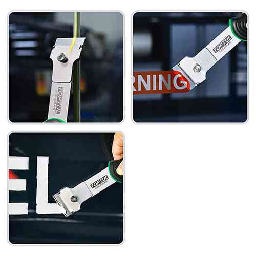 Скребок со сменным лезвием 40х205мм TOPTUL JJCJ0140 Харьков