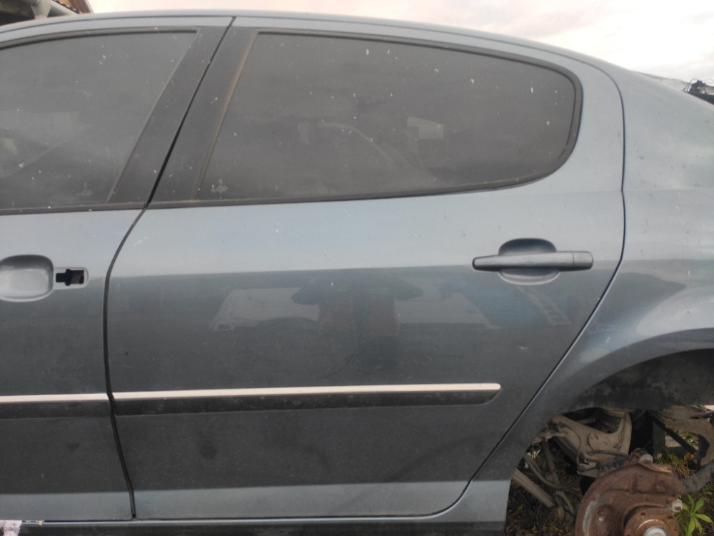 Дверь задняя левая Peugeot 407 2004-2011 Ковель - изображение 1