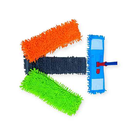 Швабра з рукояткой и мопом с  микрофибры шиньон "Chenille" 587294/160 Київ