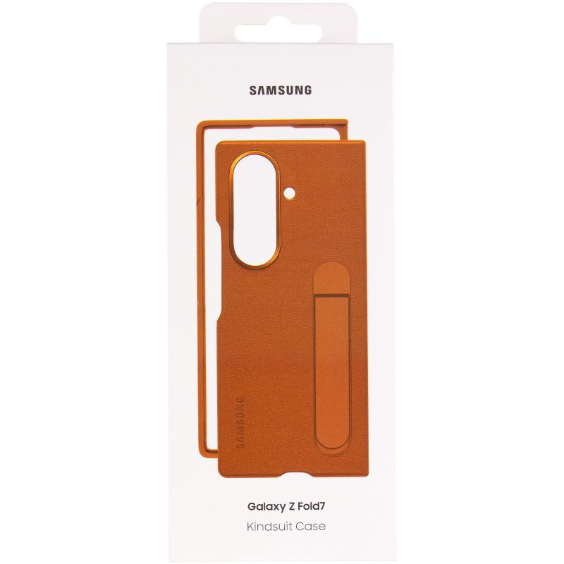 Кожаный чехол Leather Case (AAA) with stand для Samsung Galaxy Z Fold7 Херсон - зображення 7