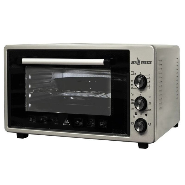Электропечь Sea Breeze SB-0705 45 л серебристая Киев - изображение 2